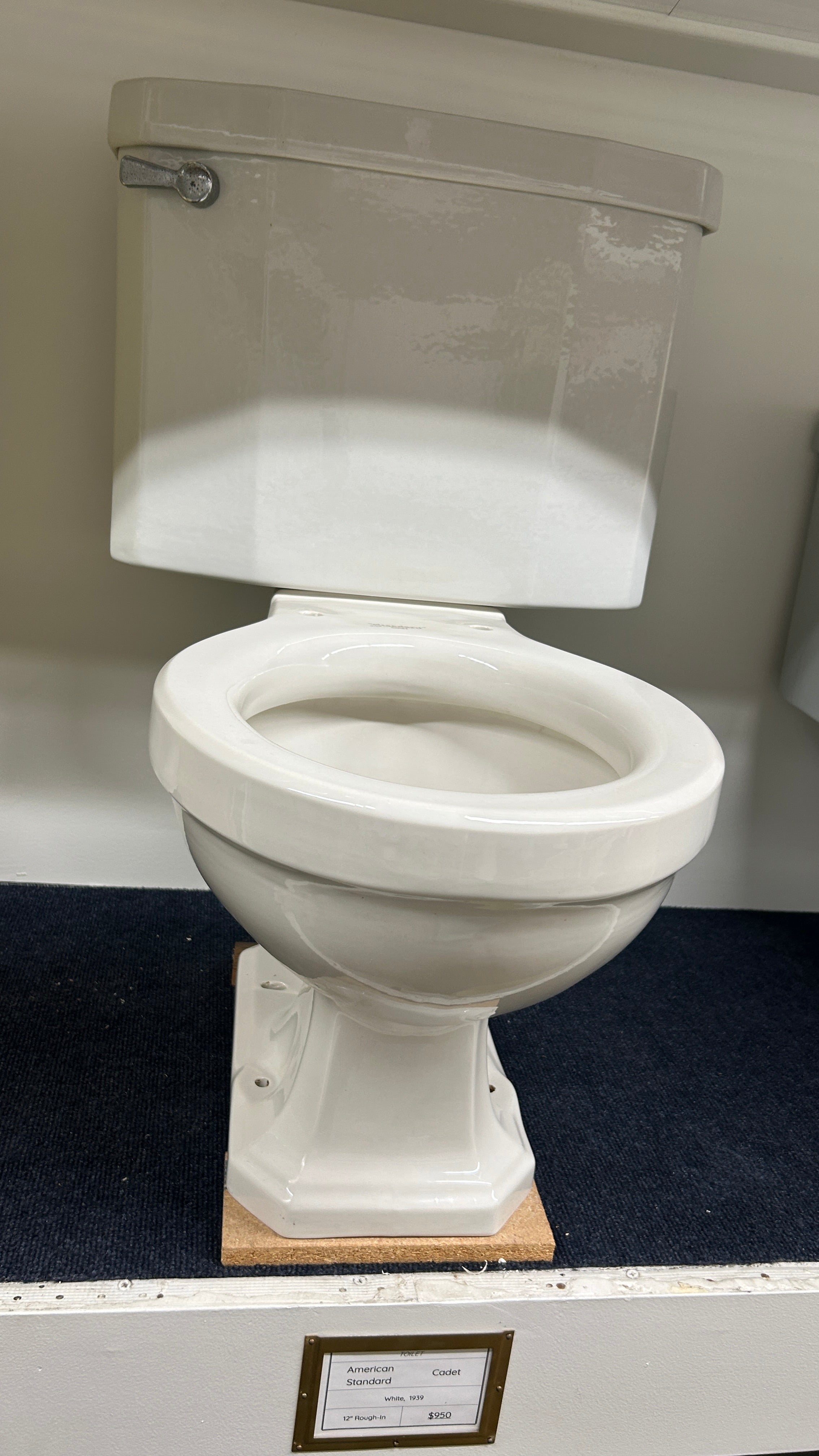 American Standard 'Cadet' White (WC-128)