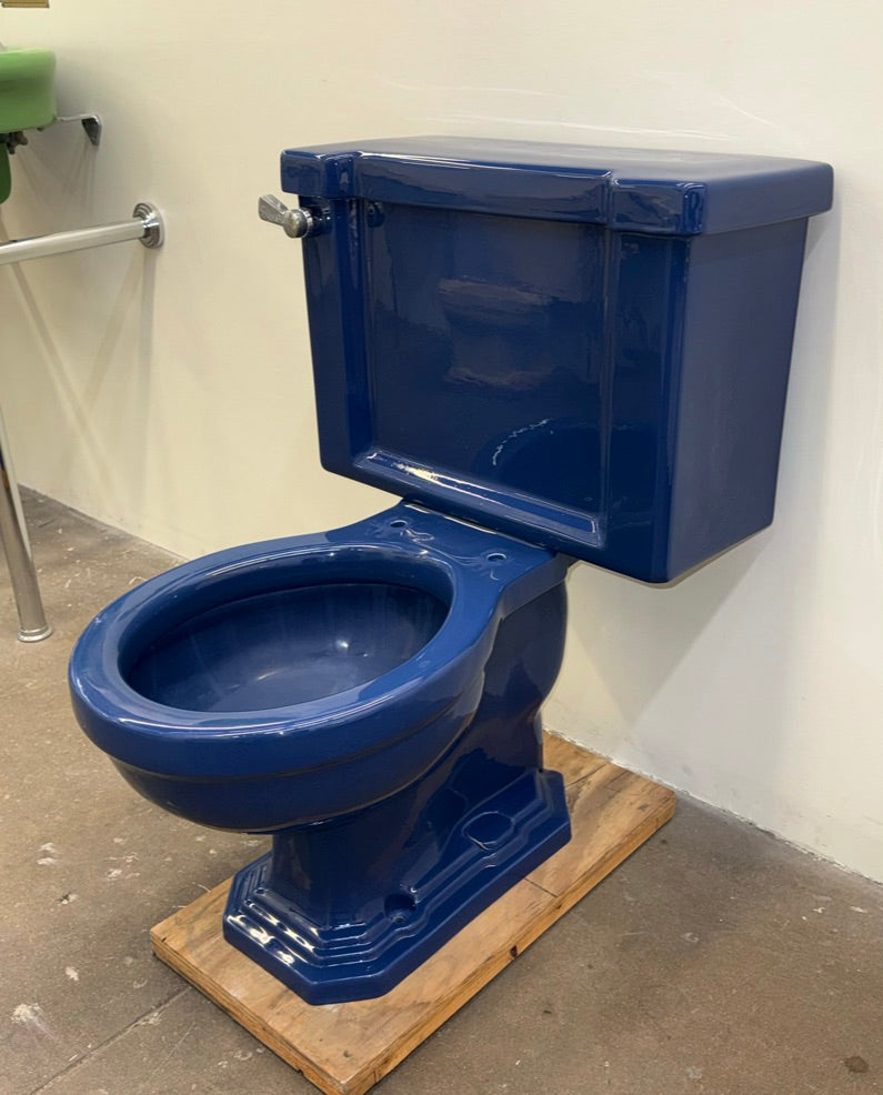 (WC-144) Dark Blue Toilet