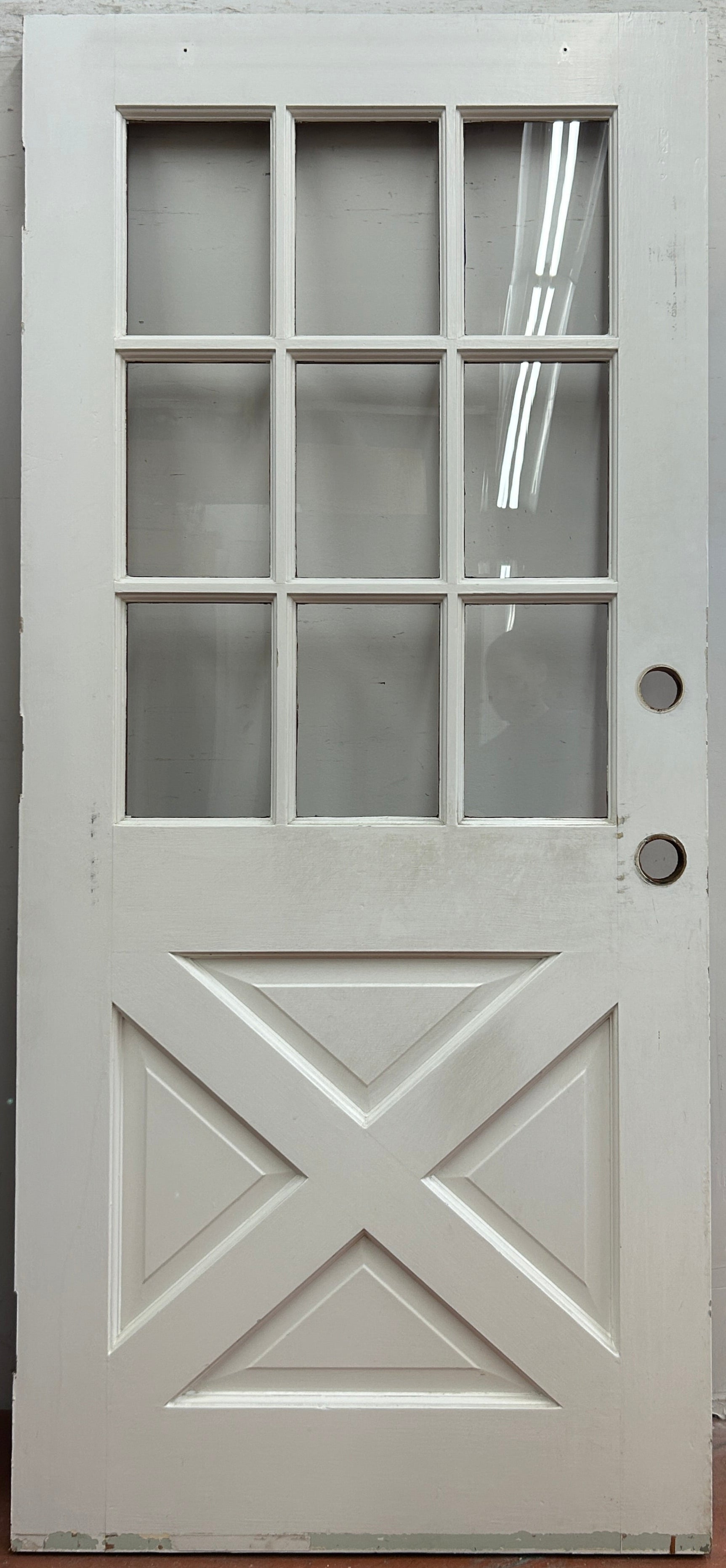 9-Light/ X-Panel Back Door (BD-417)