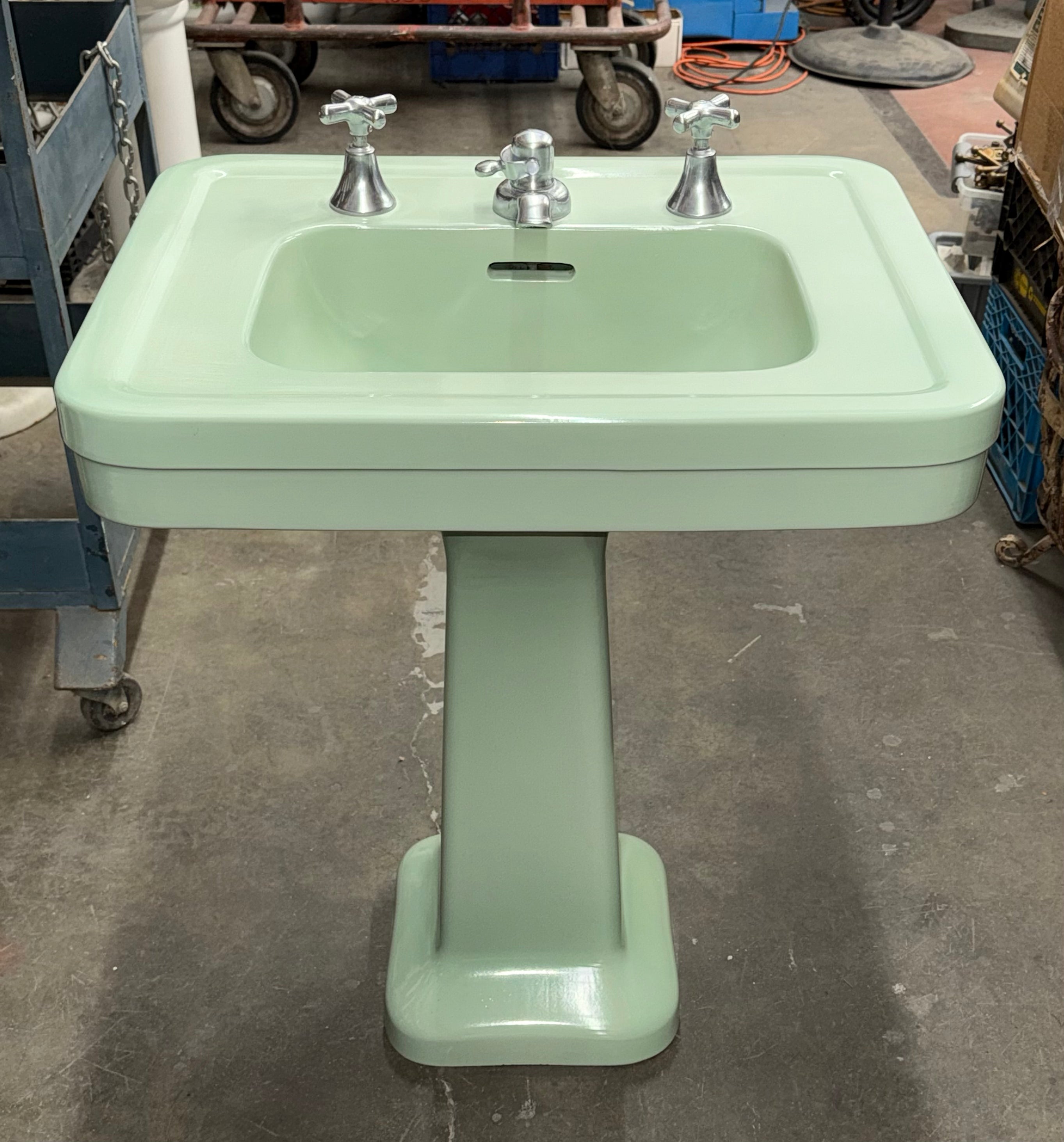 (SK-174) Crane Pale Jade Sink