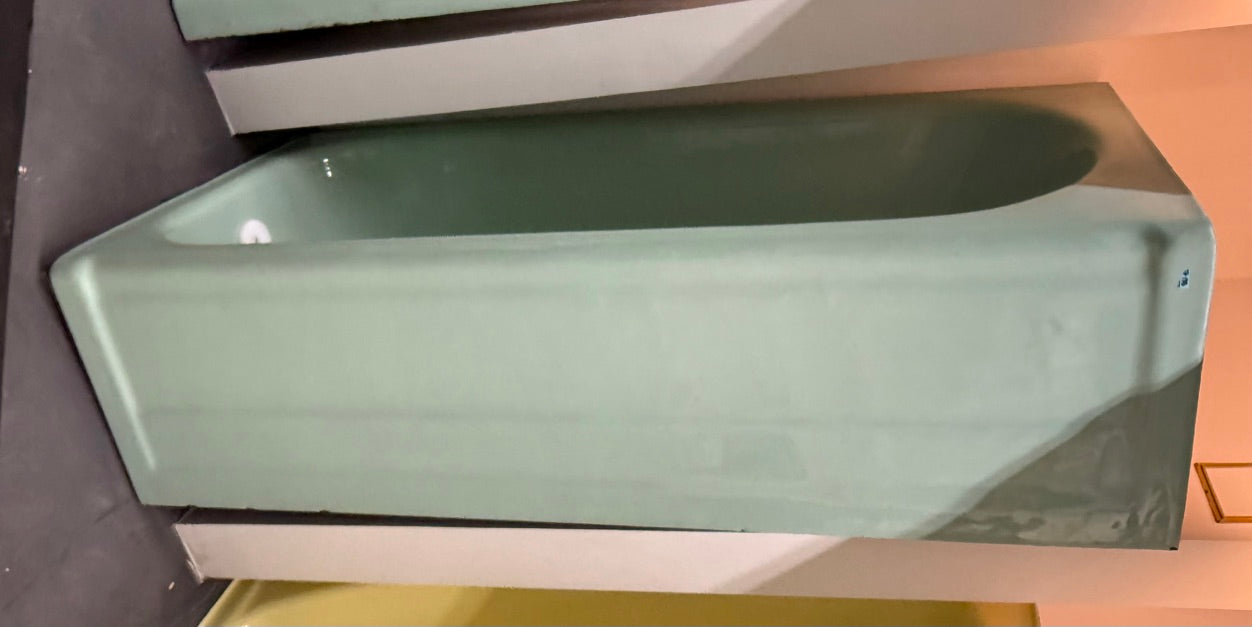 (TB-188) Crane Pale Jade Bath