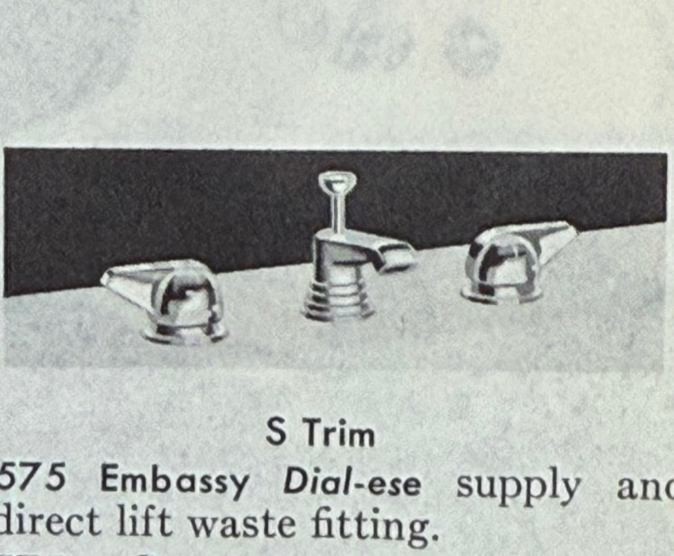 (TS-117) Crane Blue 50's Set