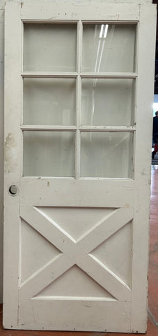 6-Light/ X-Panel Back Door (BD-261)