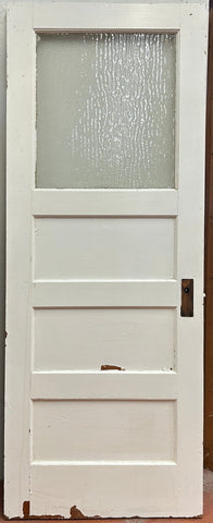 1-Light/ 3-Panel Back Door w/ Textured Glass (BD-332)