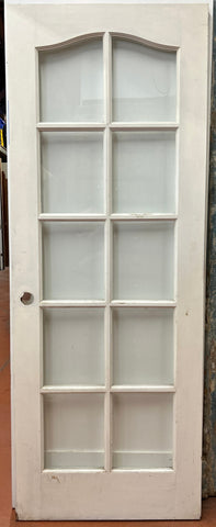 10-Light Arched-Glass French Door Single (FDS-201)