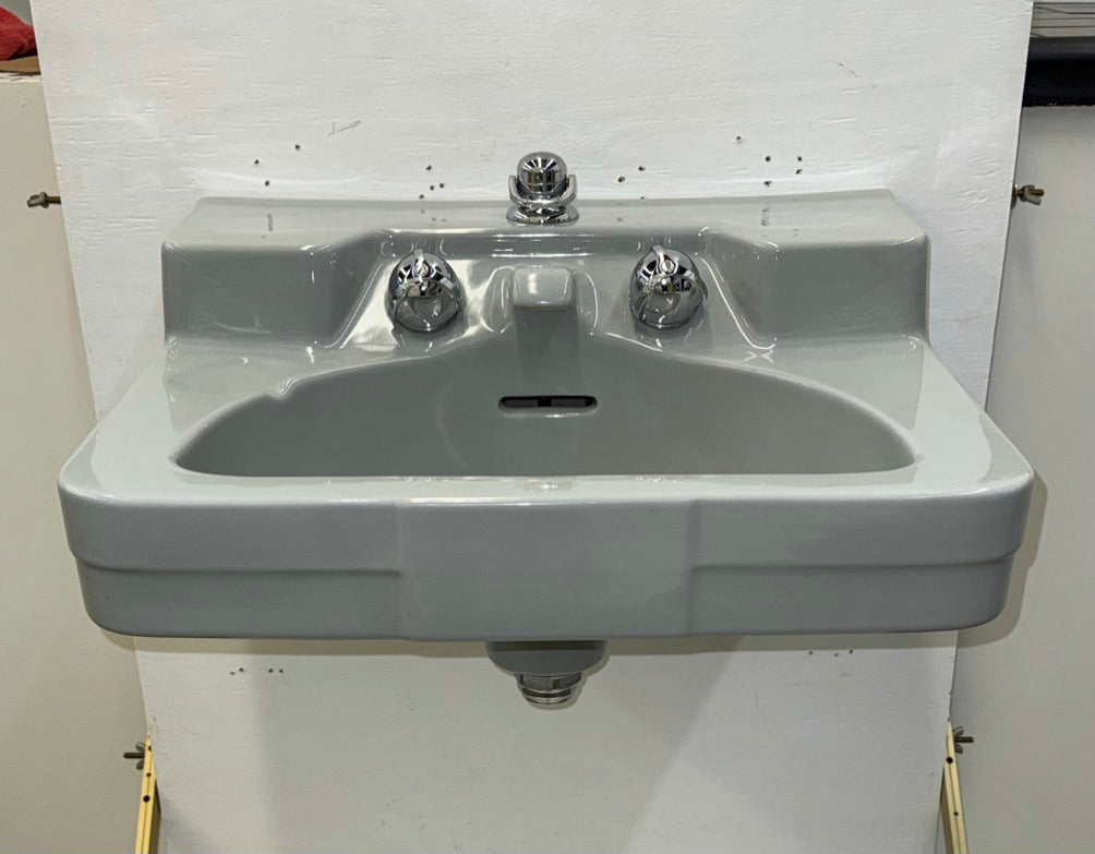 (SK-178) Crane Gray Wall Sink