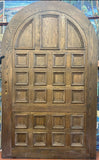 23-Panel Arched Oak Entry Door (ED-272)