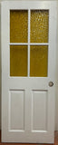 4-Light/ 2-Panel Back Door w/ Amber Glass (BD-352)