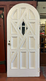 Arched Entry Door w/ Diamond Window (ED-331)