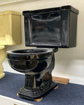 Am. Std. 'Compact' Toilet, Black 1936