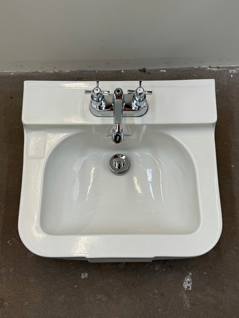 (SK-193) Crane Yorkshire Wall Sink