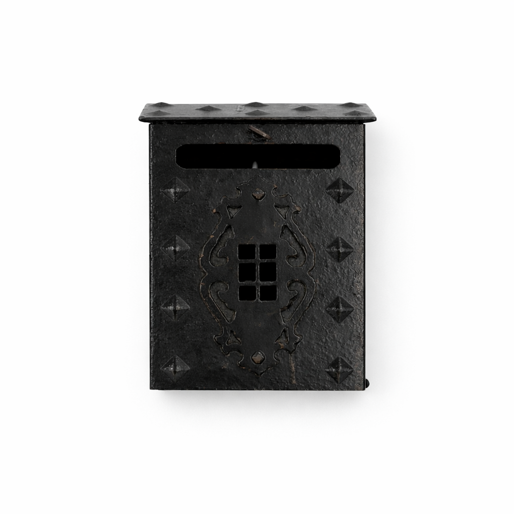 black mailbox
