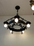 5-Light Hammered Chandelier (LT-814)