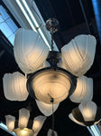 Frosted Slip-Shade Chandelier (LT-734)