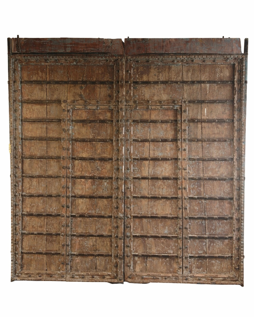 Lg. 'Wicket Gate' Door Pair w/ Metalwork (XD-35473)