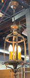 Five candle chandelier with cage [JAN18-47]