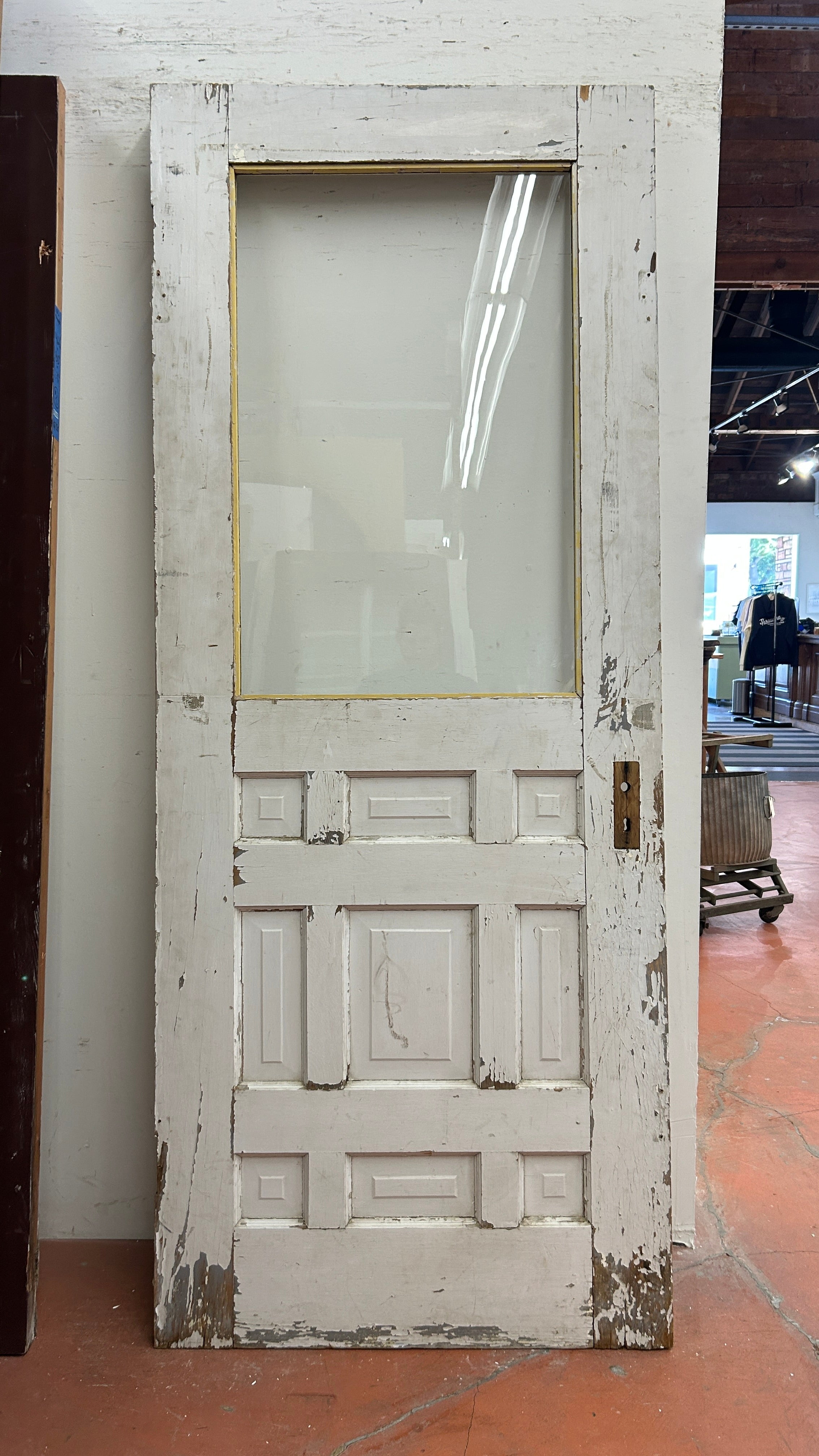 1-Light/ 9-Panel Back Door w/ Raised Detailing (BD-414)