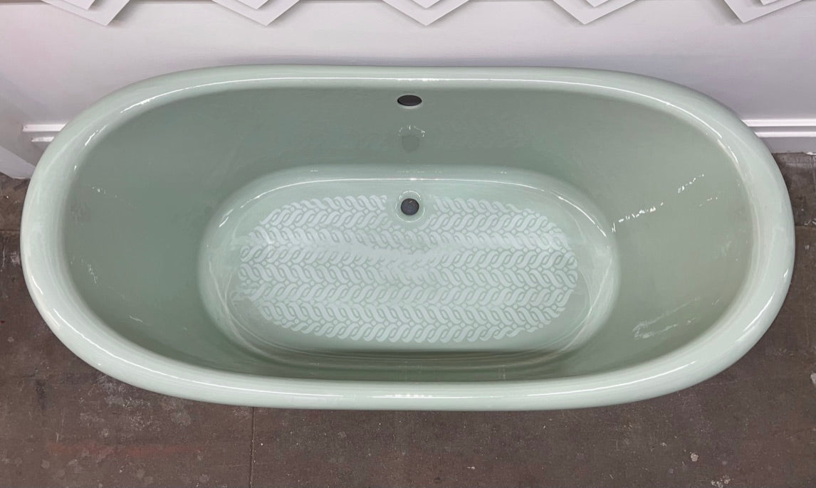 Kohler Artifacts Clawfoot Tub, Aspen Green (TB-125)