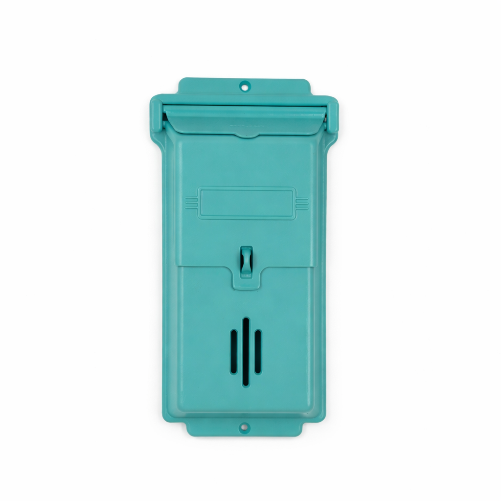 Wall Mounted Mailbox – Teal Blue Classic Design MB-31