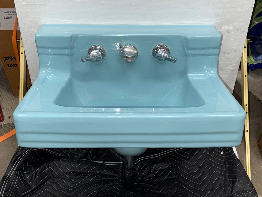 (SK-162) "STANDARD" 1957 Blue Sink