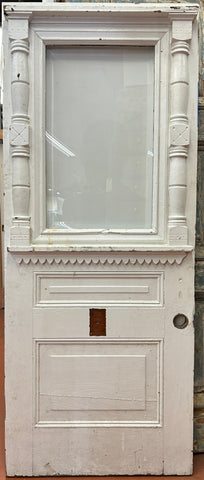1-Light/ 2-Panel Door w/ Raised Detailing (ED-294)