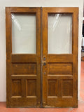 1-Light/ 3-Panel French Door Pair, Oak (FDP-198)