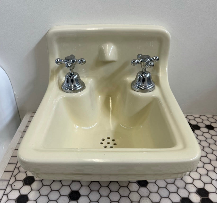 (SK-187) Yellow Dental Sink