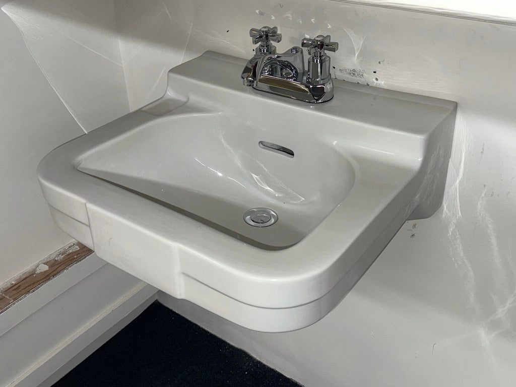 (SK-193) Crane Yorkshire Wall Sink
