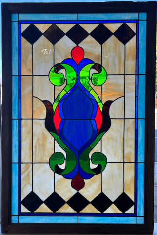 Brightly-Colored Stained Glass (SG-142)