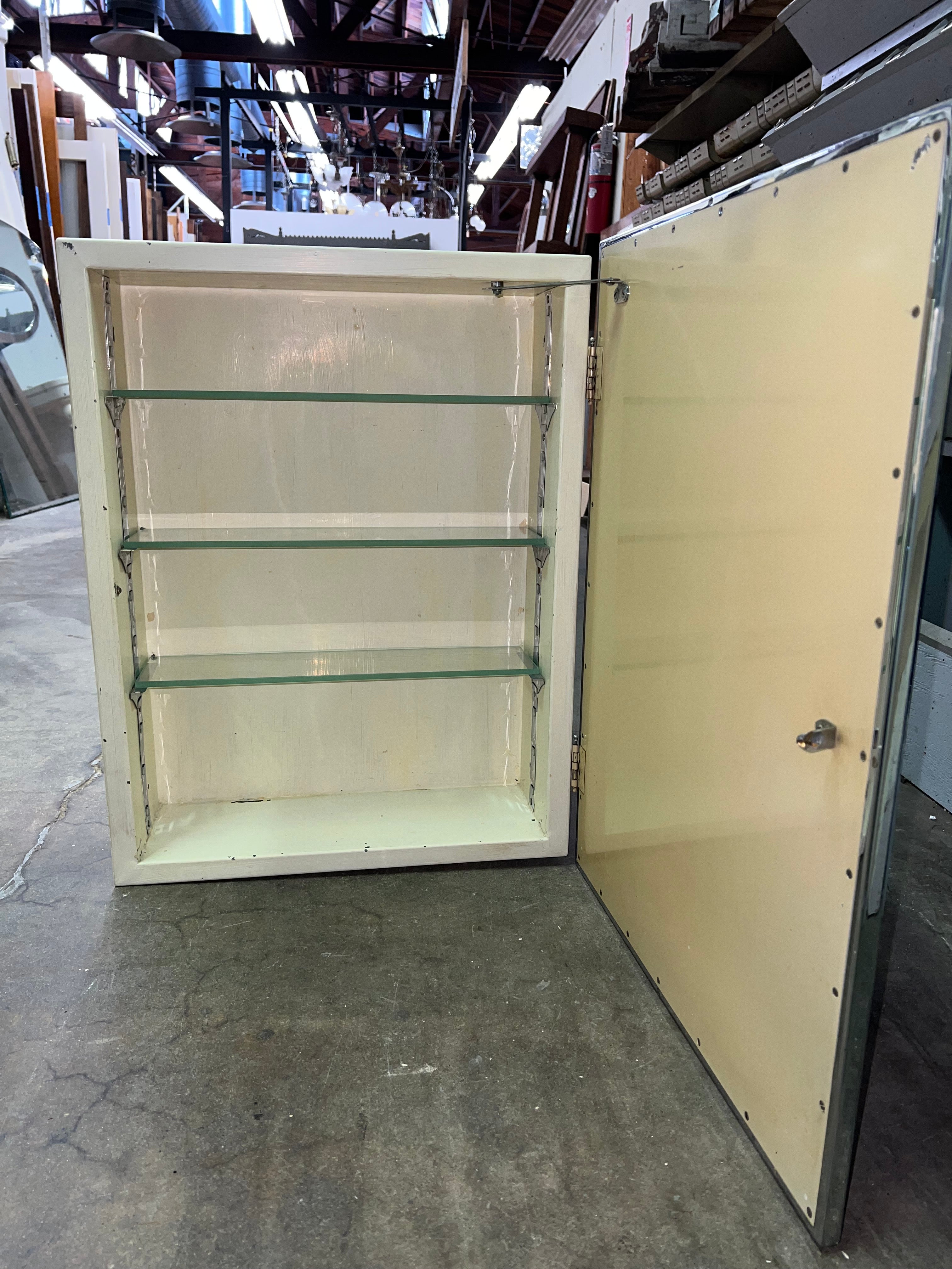 Chrome Medicine Cabinet (MC-43)