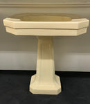 Eljer 'Hollywood' Ped. Sink, Colonial Ivory