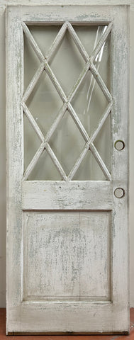 Diamond-Pane/ 1-Panel Back Door (BD-212)