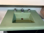 Crane 'Criterion' Console Sink - Pale Jade