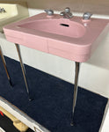 Crane 'Diana' Wall-Mount Sink - Pink