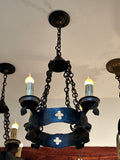 4-Light Quatrefoil Chandelier (LT-547)