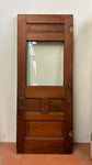1-Light/ 4-Panel Entry Door w/ Beveled Glass (ED-214)