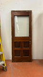 1-Light/ 4-Panel Entry Door w/ Detailing (ED-215)