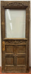 1-Light/ 4-Panel Entry Door w/ Detailing (ED-215)