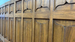 Linen-Fold Door Set, Oak (XD-64)