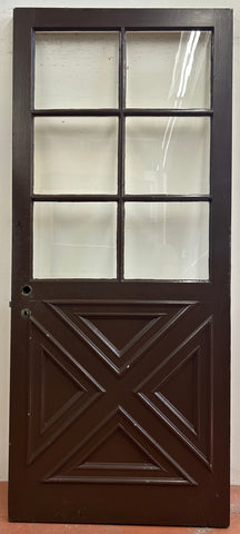 6-Light/ X-Panel Back Door (BD-233)
