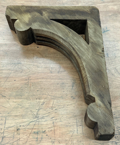 Curved Wooden Corbel (CB-40)