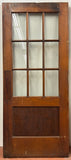 9-Light/ 1-Panel Back Door w/ Chickenwire Glass (BD-242)