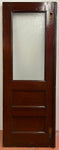 1-Light/ 2-Panel Door w/ Glue-Chip Glass (BD-244)