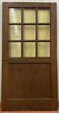 9-Light/ 1-Panel Entry Door w/ Pebbled Glass (ED-219)