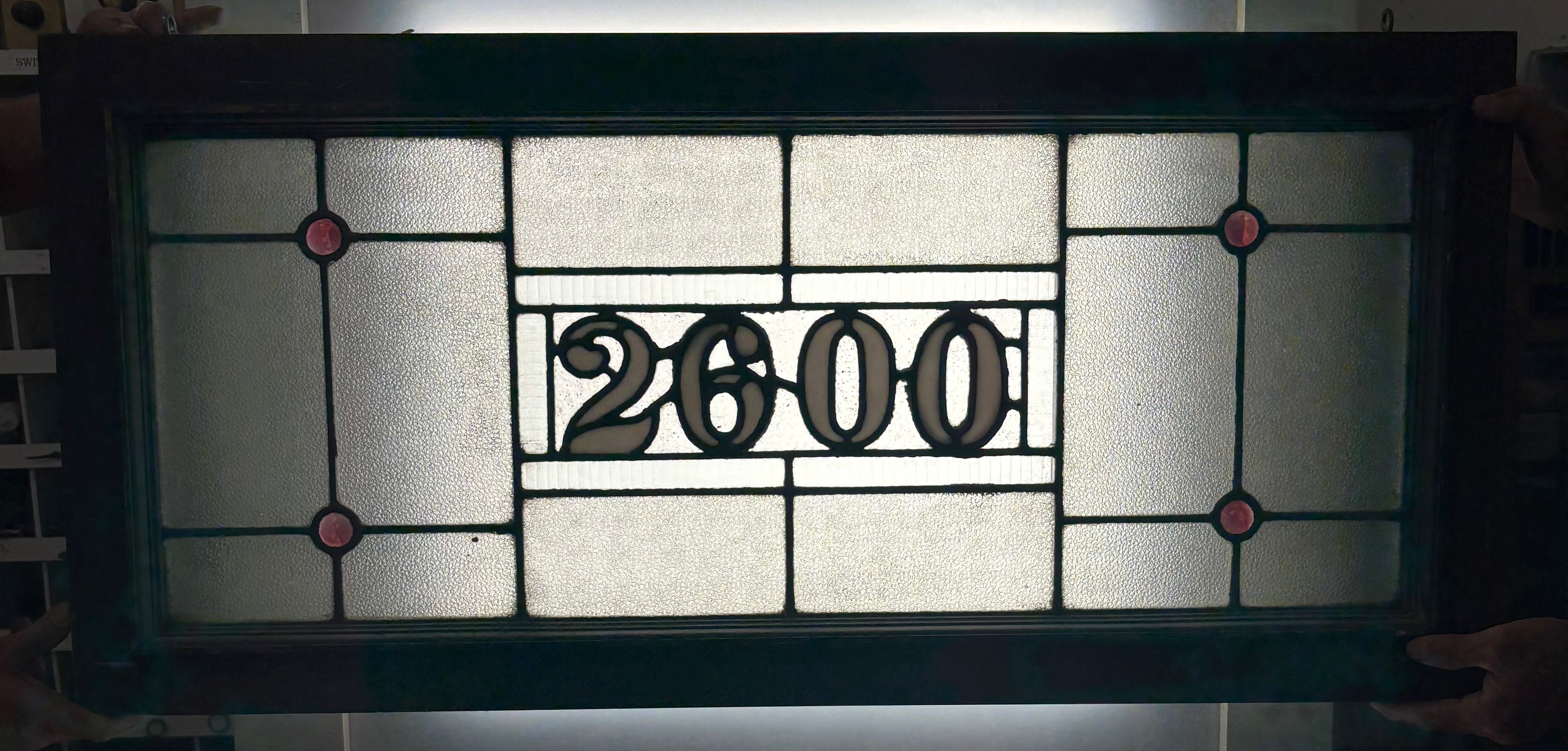 "2600" stained glass (NP-2)