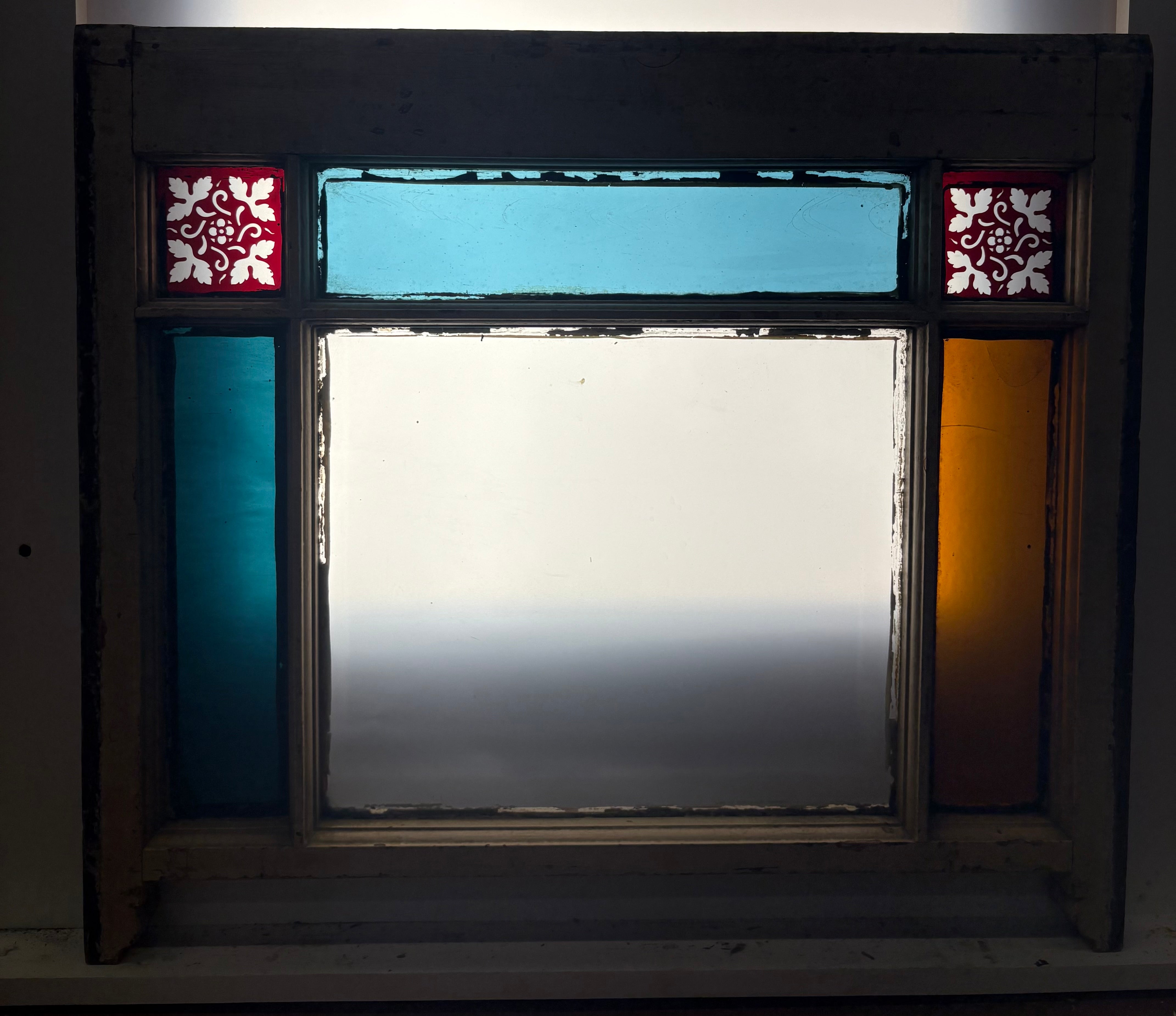 Queen Anne-style Stained Glass Window (SG-33)