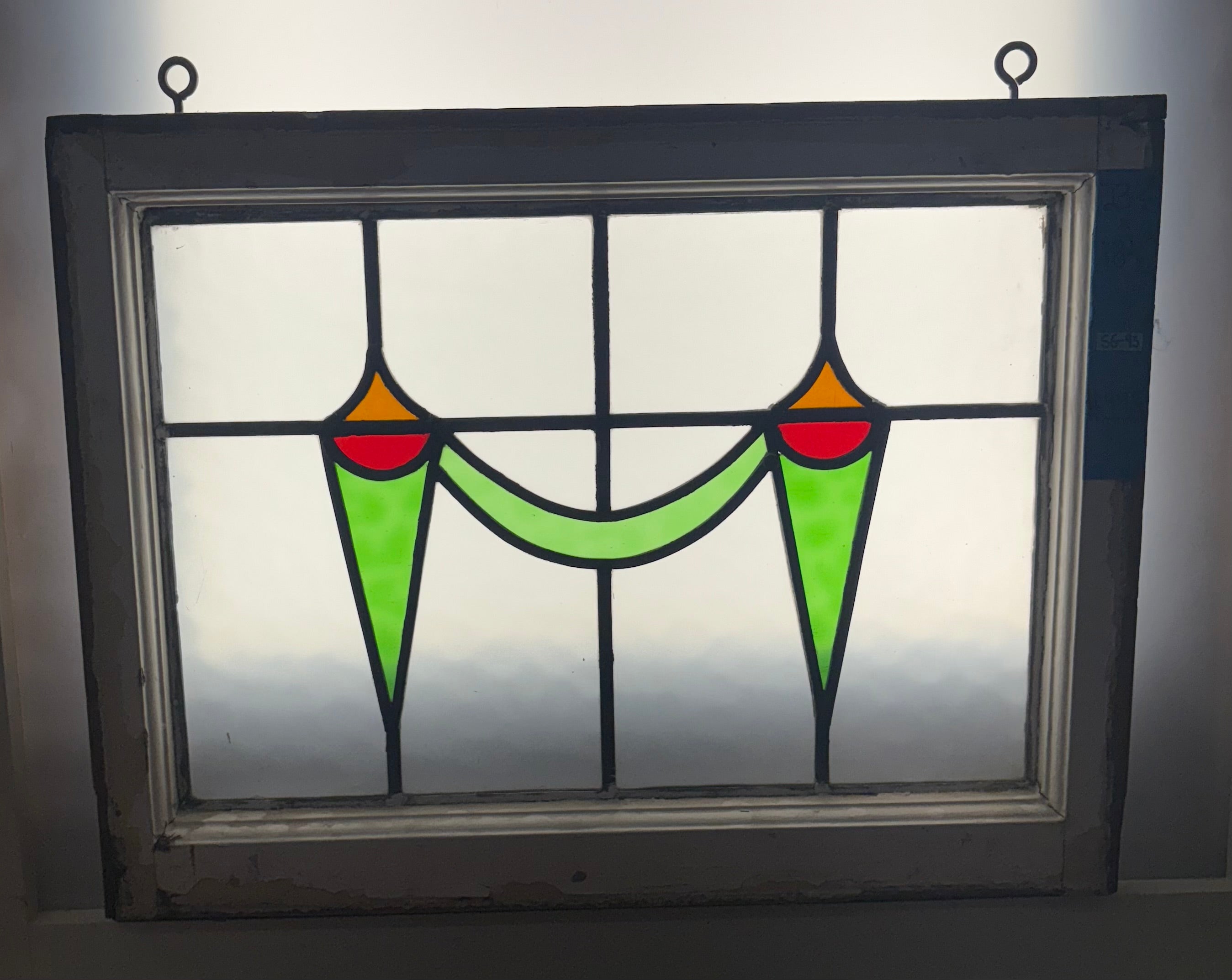 Sm. Stained "Water Glass" Window (SG-93)