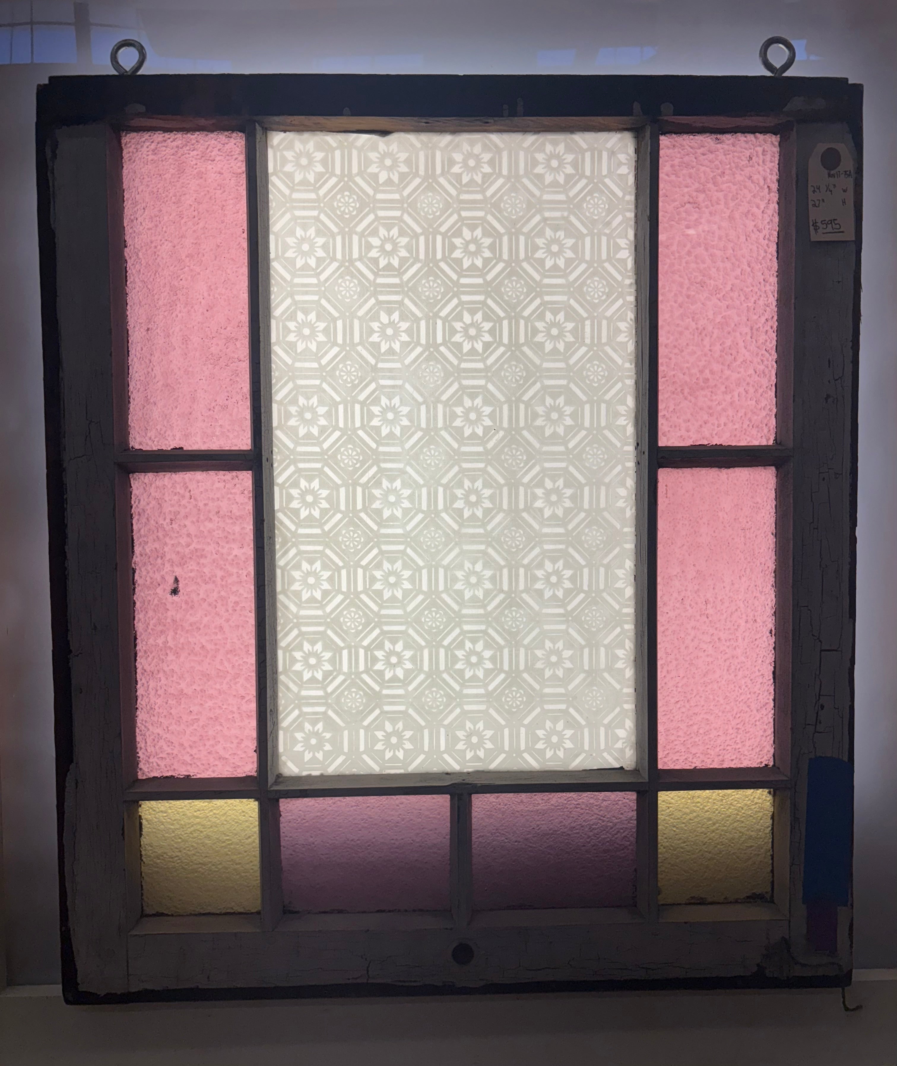 Queen Anne stained glass window [NOV17-75A]