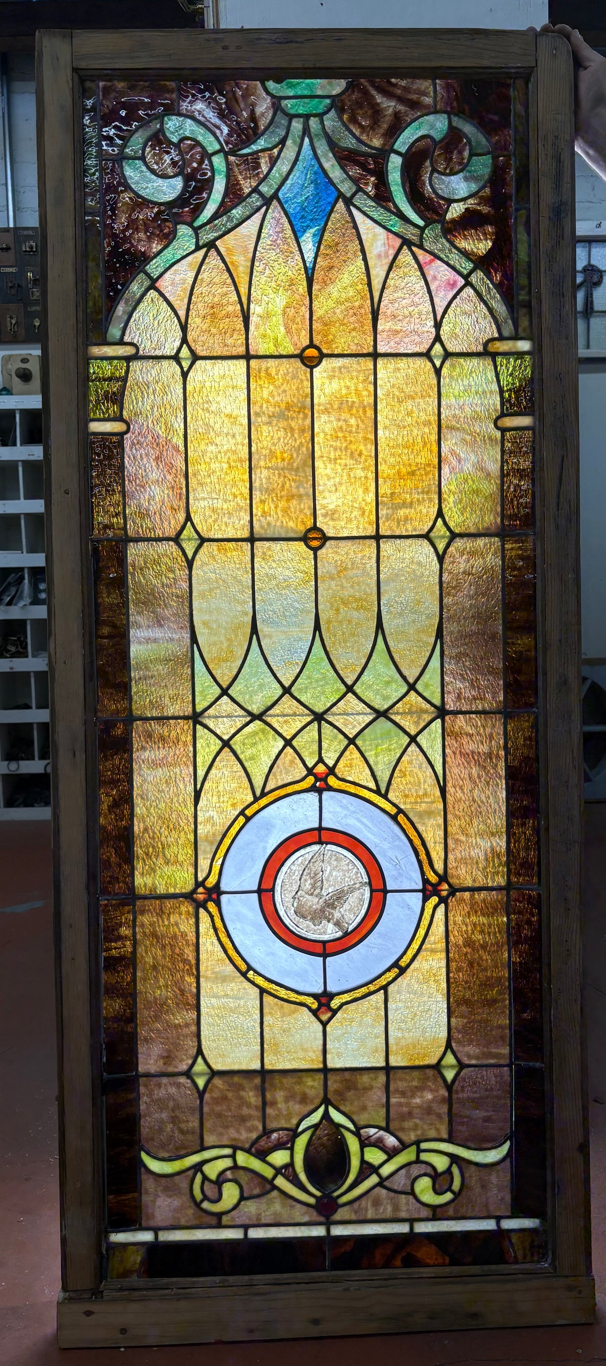 Stained Glass Window [SG-232] - Pasadena Architectural Salvage