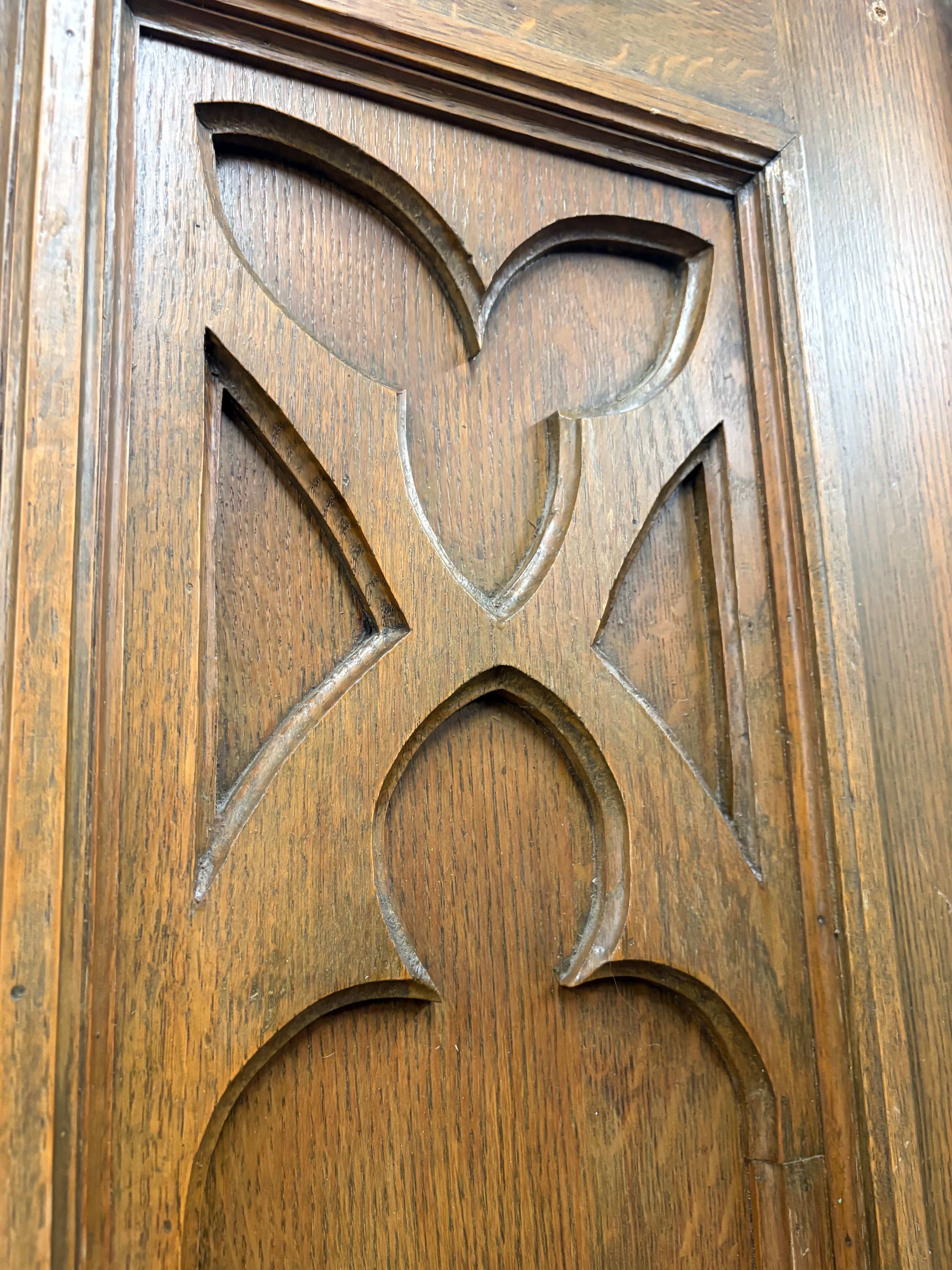 Gothic Church Pair  Entry Door (ED-443)